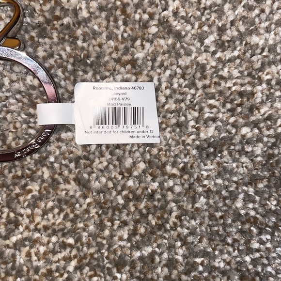 Vera Bradley Lanyard, Mod Paisley - Picture 3 of 3